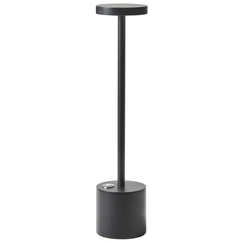 Bezprzewodowa lampa stołowa LED Lizandro Ze ściemniaczem Metal Czarny 1 szt.