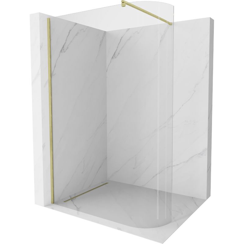 Ścianka prysznicowa Mexen Kioto złota 90x200 cm 800-090-101-55-06 1 szt.