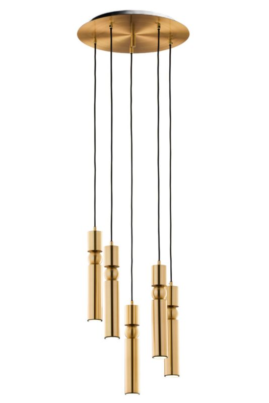 Lampa sufitowa Jupiter ALAS złota 5xGU10x10W IP20 - 1 szt