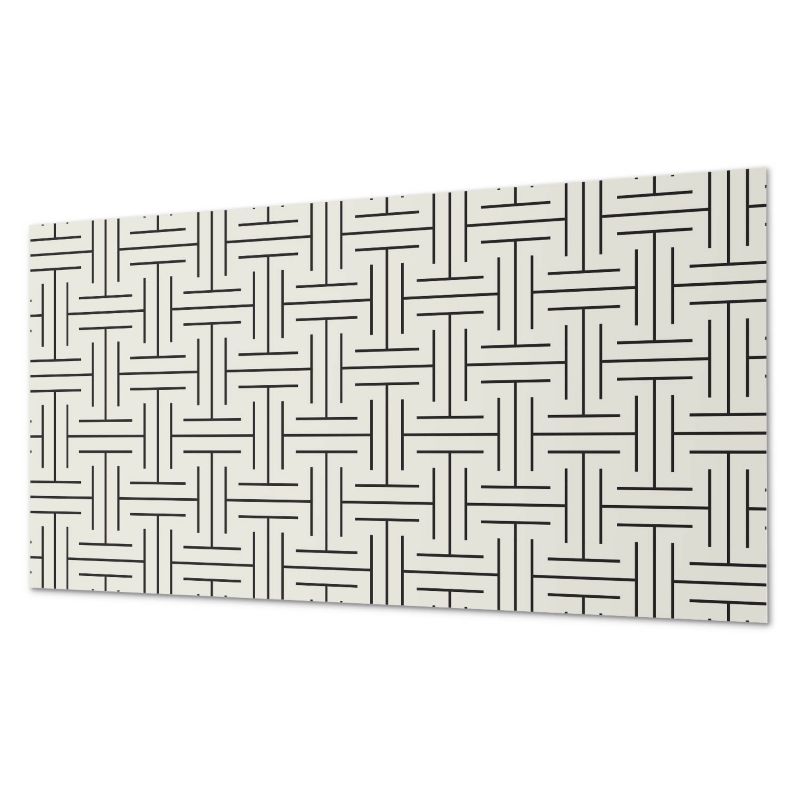 Ścienne Kafelki PCV ArtPrintCave 40x20 cm Wzór geometryczny w kratkę 10 szt.