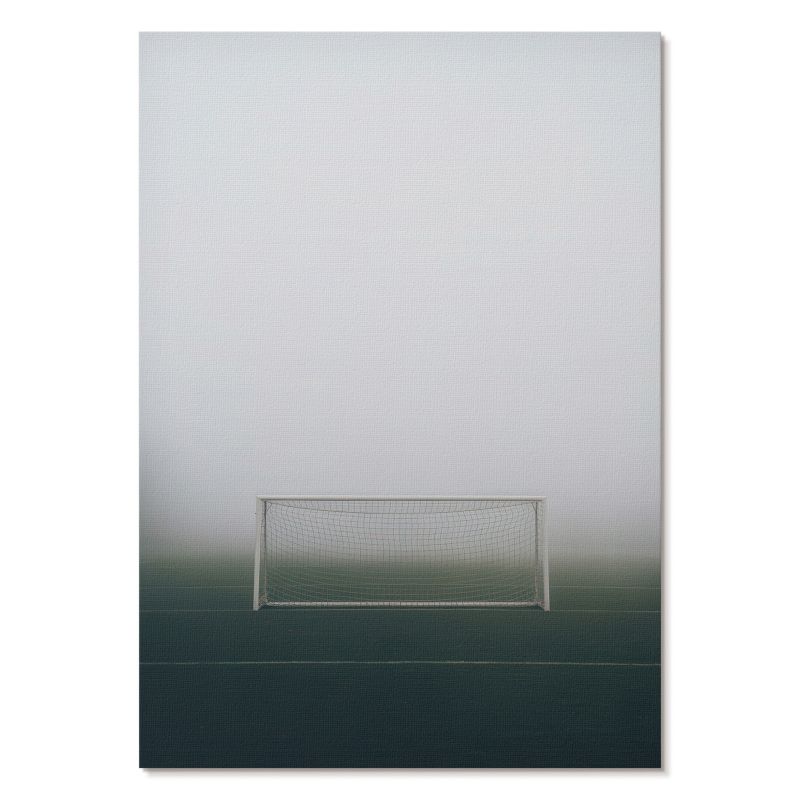 Obraz Plakat Canvas Tulup 21x29,7 cm (A4) Bramka na boisku Do biura, sypialni, przedpokoju 1 szt.