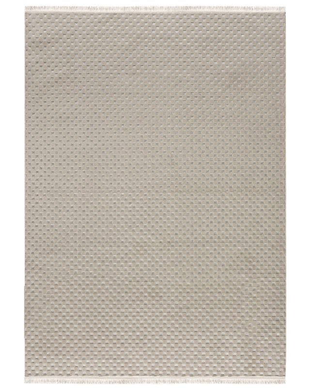 Nowoczesny dywan, geometryczny 100x300cm Sora Brio Mazovia - beżowy, kremowy, na ogrzewanie podłogowe, 1szt.