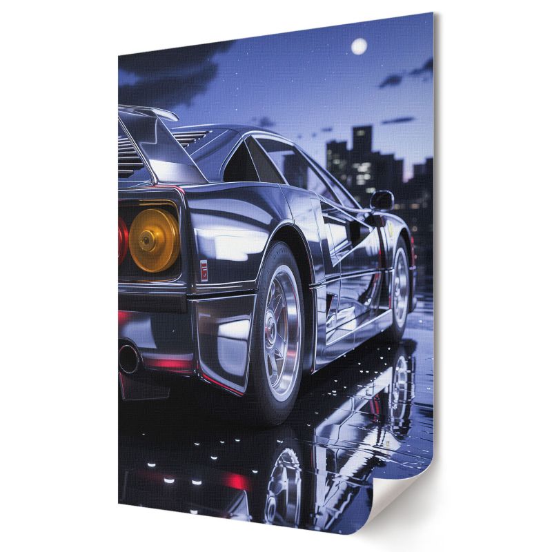 Plakat na ścianę Wallfluent Format A3 Nocna jazda Artysta Veil 21 1 szt.