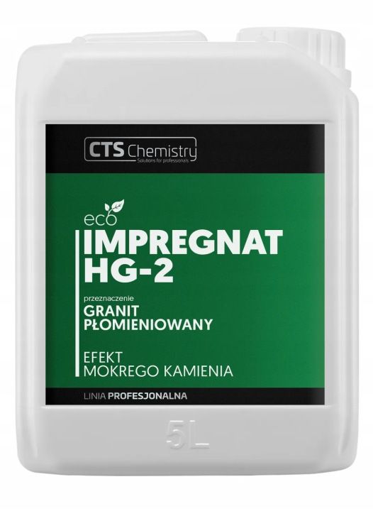 IMPREGNAT DO GRANITU PŁOMIENIOWANEGO CTS HG-2 10 L Efekt Mokrego Kamienia 1szt.