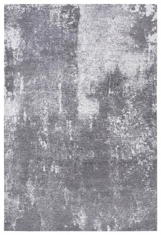 Dywan Hanse Home 75x150cm, antypoślizgowy, szary, wzór marmur do kuchni, 1 szt.