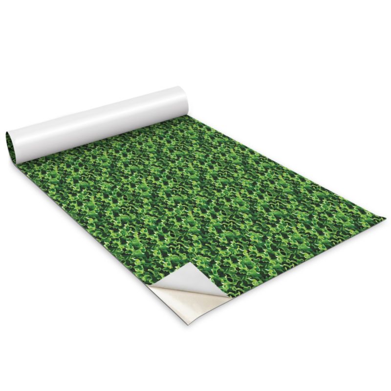 Okleina Meblowa Wallfluent 100x50 cm Zielone liście sałaty Folia Na Meble I Szafki 1 rol.