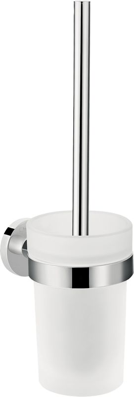 Szczotka do WC HANSGROHE Logis Universal chrom ścienna z pojemnikiem 1 szt.