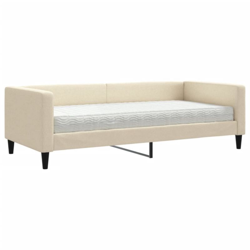Łóżko dzienne WaszeMeble 90x200 cm kremowa WM-3196564 1 szt.
