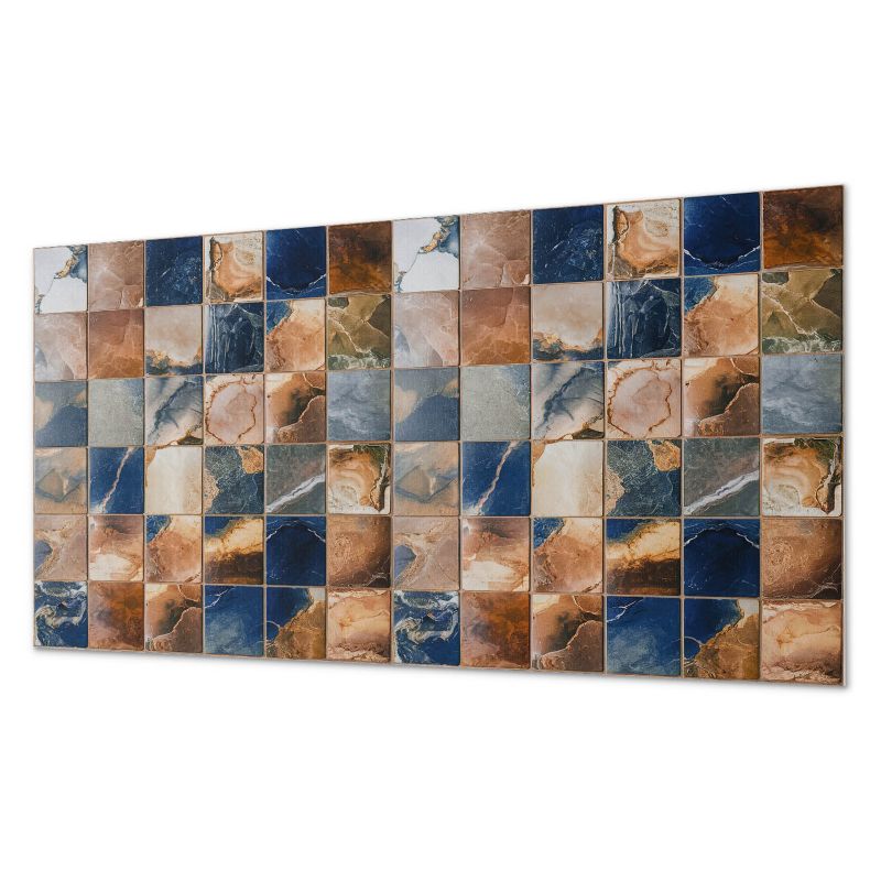 Ścienny Panel PCV Samoprzylepny ArtPrintCave 100x50 cm Mozaika z kamiennymi wzorami 1 szt.