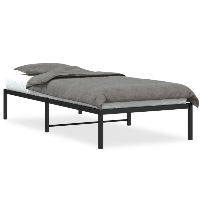 Łóżko metalowe WaszeMeble 90x190 cm czarny WM-373647 1 szt.