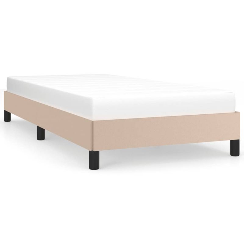 Łóżko tapicerowane WaszeMeble 100x200 cm brązowe WM-346891 1 szt.