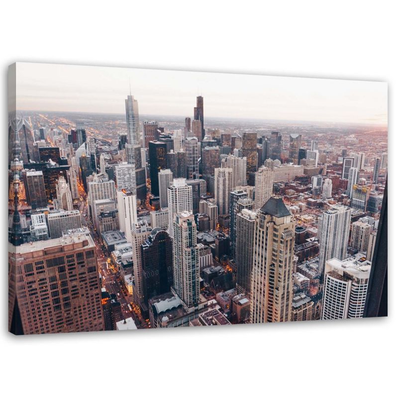 Obraz na płótnie Feeby Chicago miasto architektura 120x80cm 1szt