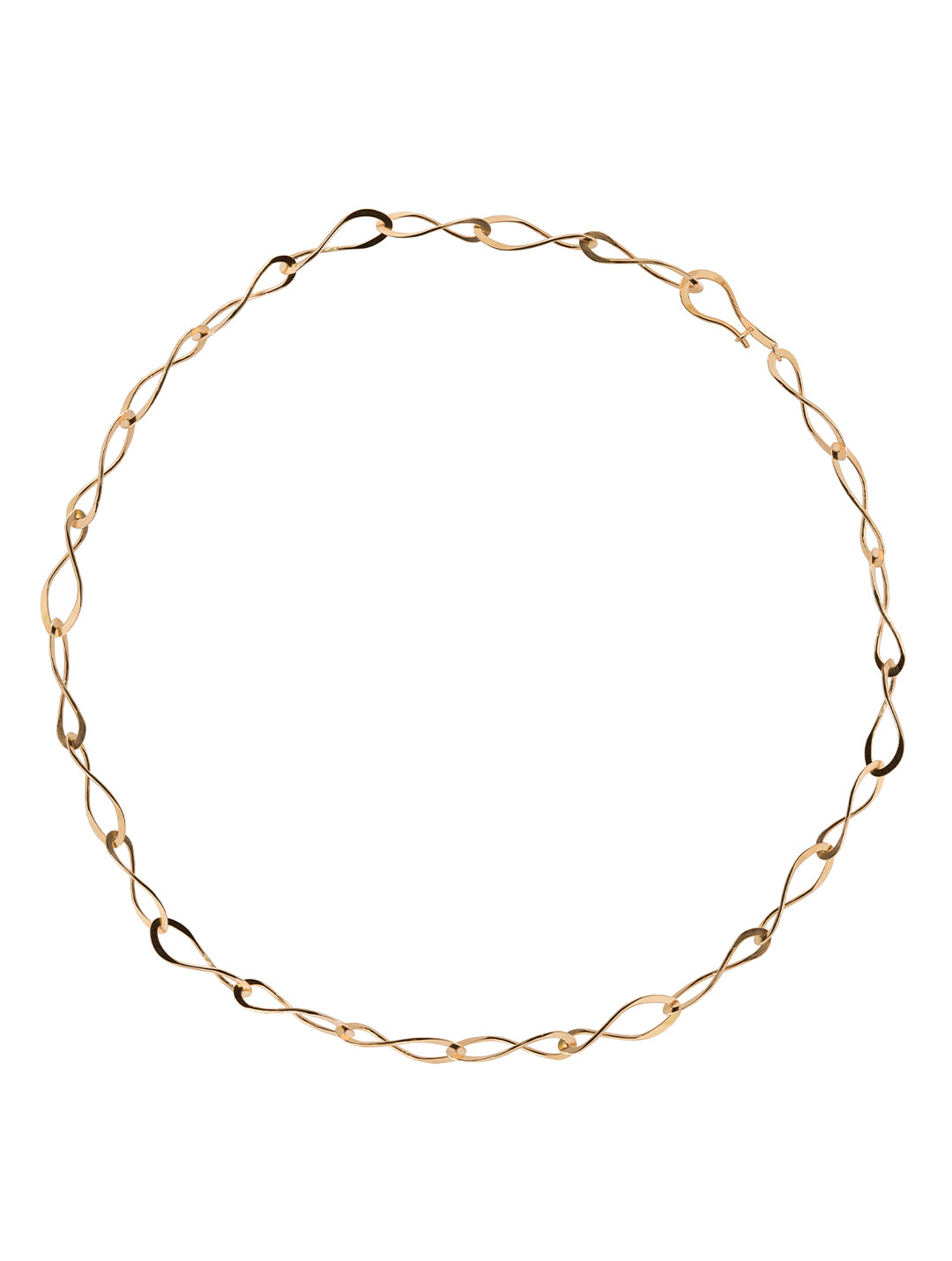 Wisteria Necklace - naszyjnik z autorskim, oryginalnym splotem.