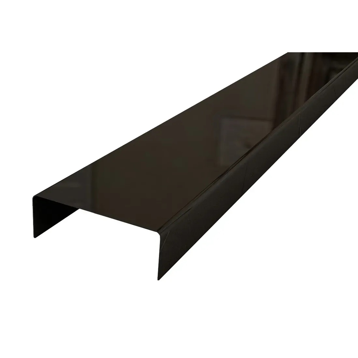 Listwa ze stali nierdzewnej Black 3 cm x 0,6 cm x 270 cm