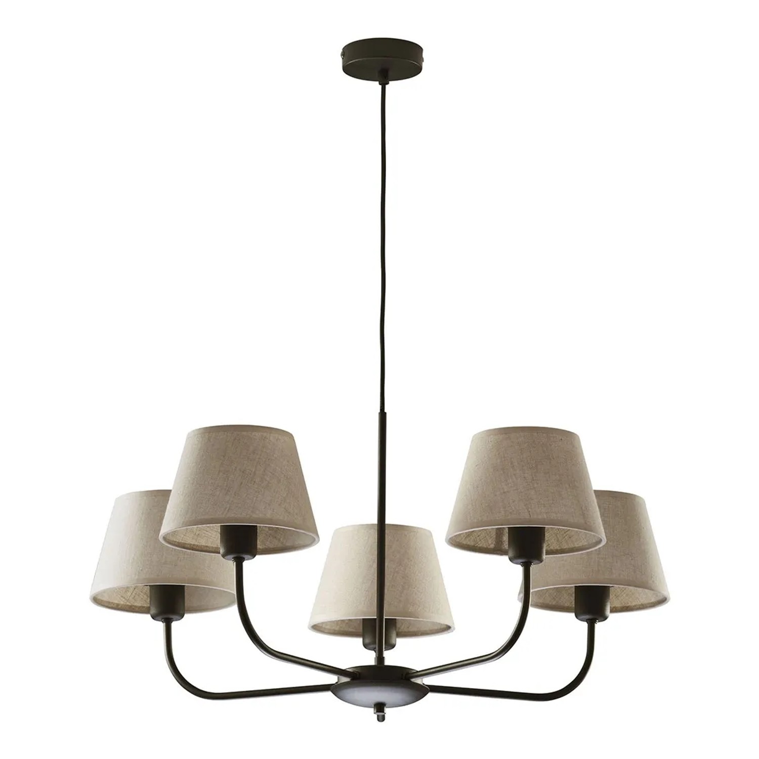 TK Lighting Lampa CHICAGO LEN 5x15W E27