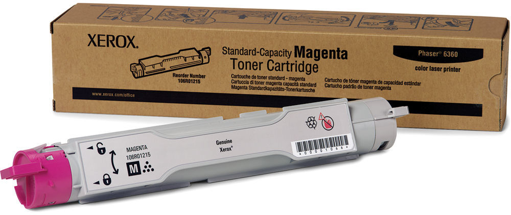 Toner Xerox (106R01215), 5000 stron, magenta (purpurowy)