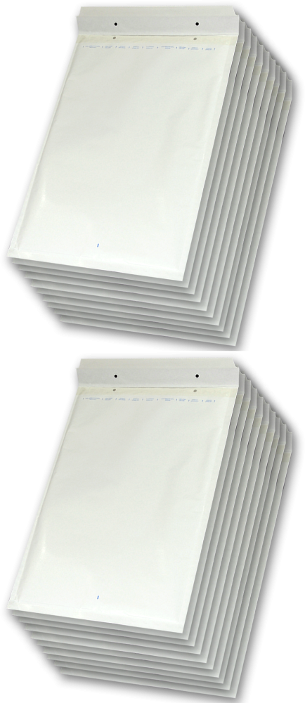 2x Koperta bąbelkowa NC, I/19, 320x455mm, 10 sztuk, biały