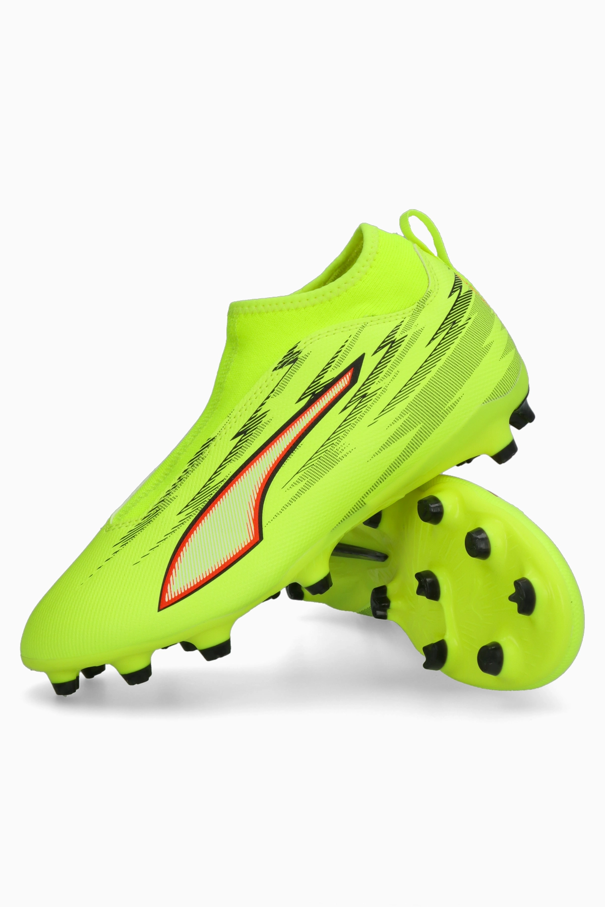 Korki Puma Ultra 6 Match+ LL FG/AG Junior - Żółty