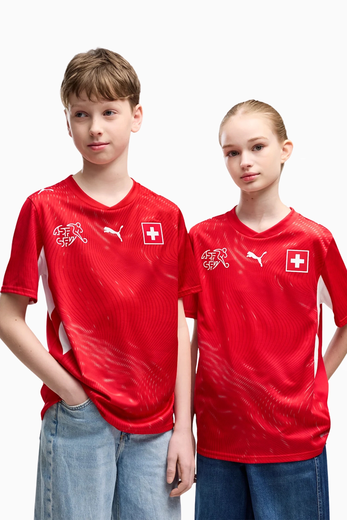 Koszulka Reprezentacji Szwajcarii Puma 2026 Domowa Replica Junior - Czerwony
