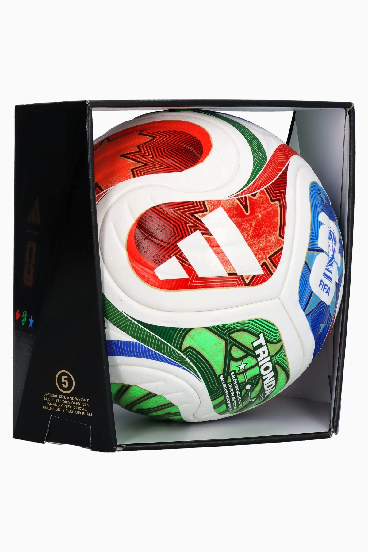 Piłka adidas Trionda World Cup 2026 Pro rozmiar 5 - Multikolor