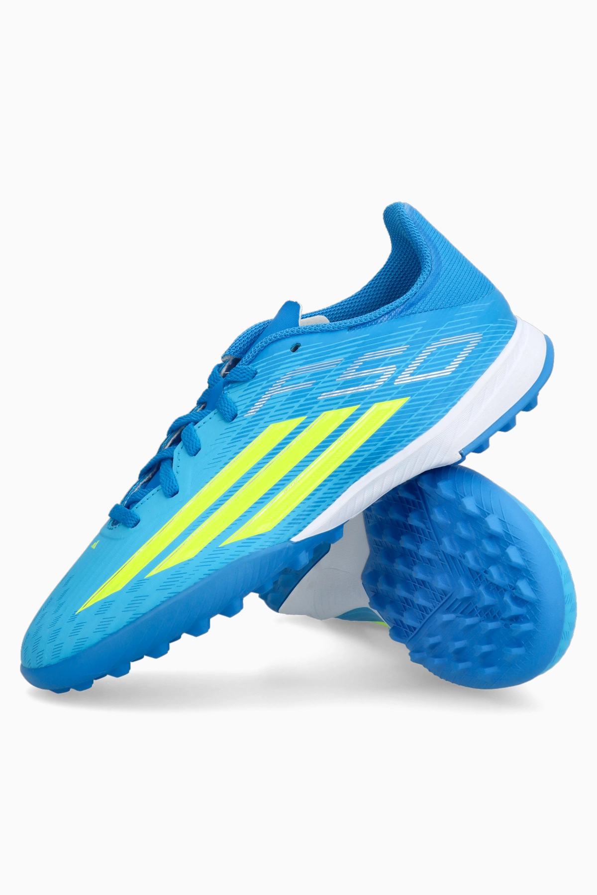 Turfy adidas F50 League TF Junior - Niebieski