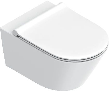 Catalano Zero miska WC wisząca bez kołnierza ze spłukiwaniem wirowym biały mat 0111750021
