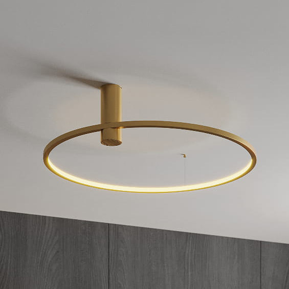 MaxLight Queen lampa podsufitowa 1x20 W złoto szczotkowane C0240