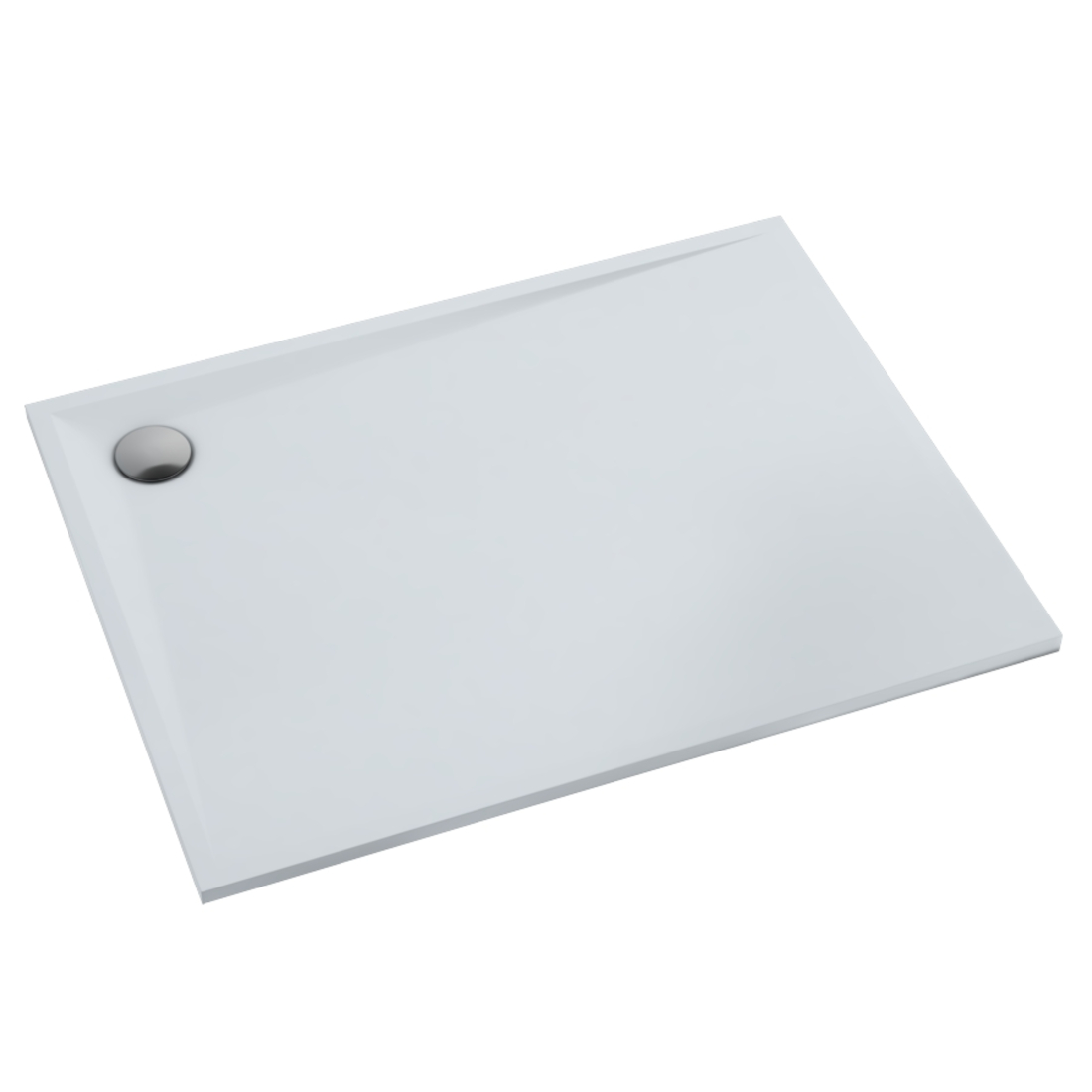 Schedline Libra Smooth White brodzik prostokątny 140x80 cm biały 3SP.L1P-80140