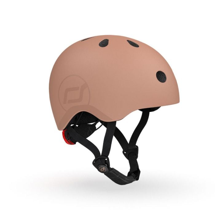 ScootandRide Kask dziecięcy Standard rozmiar S-M-Mocha