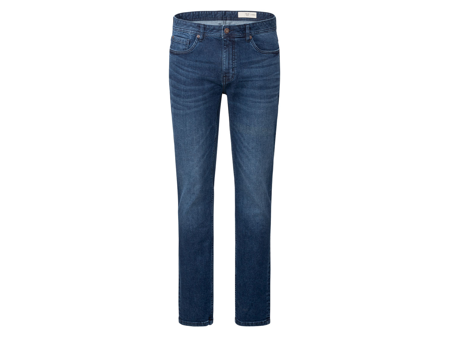 Livergy Jeansy męskie slim fit 46 30/32, Niebieski