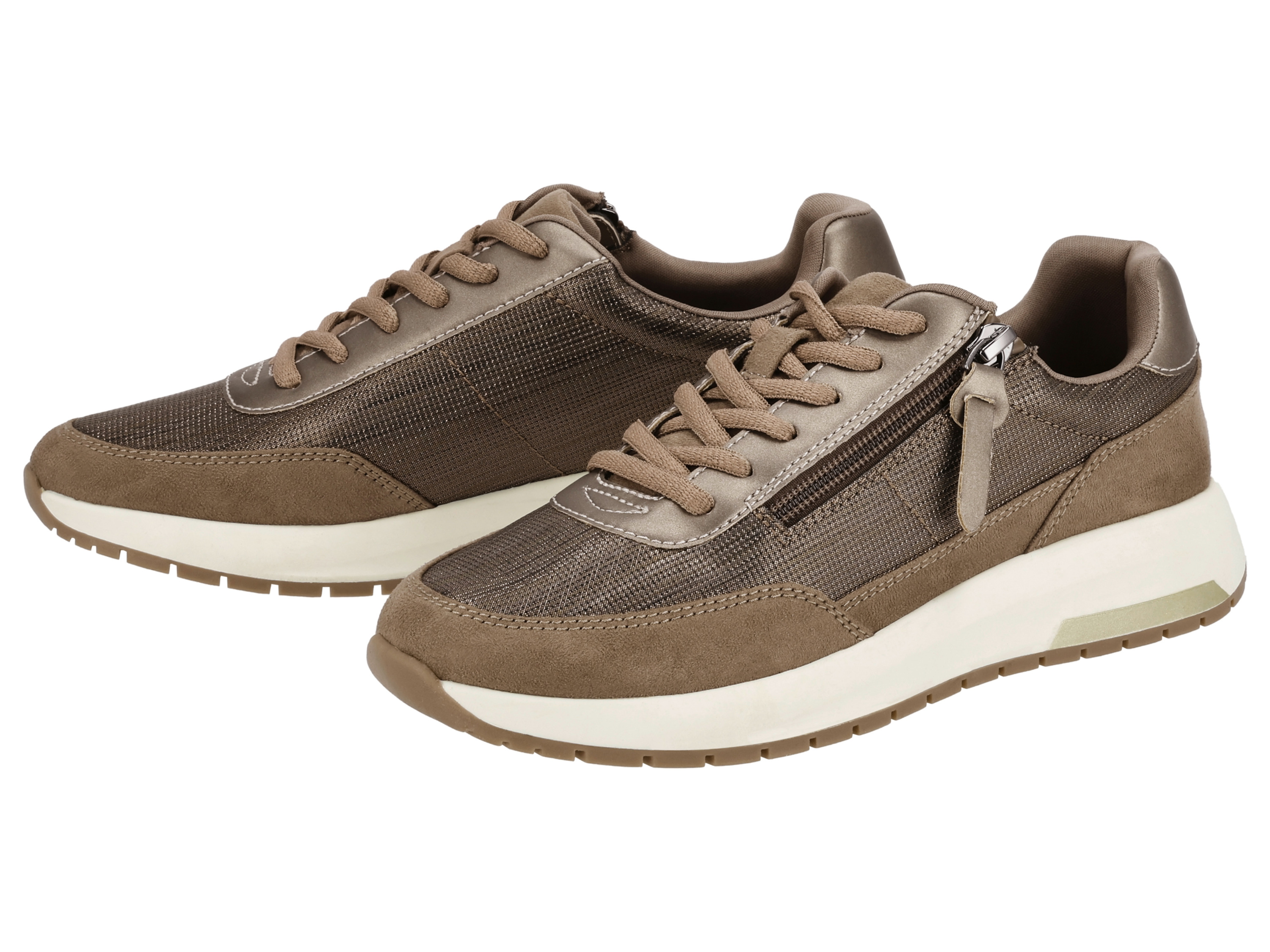 esmara Sneakersy damskie Taupe, 39