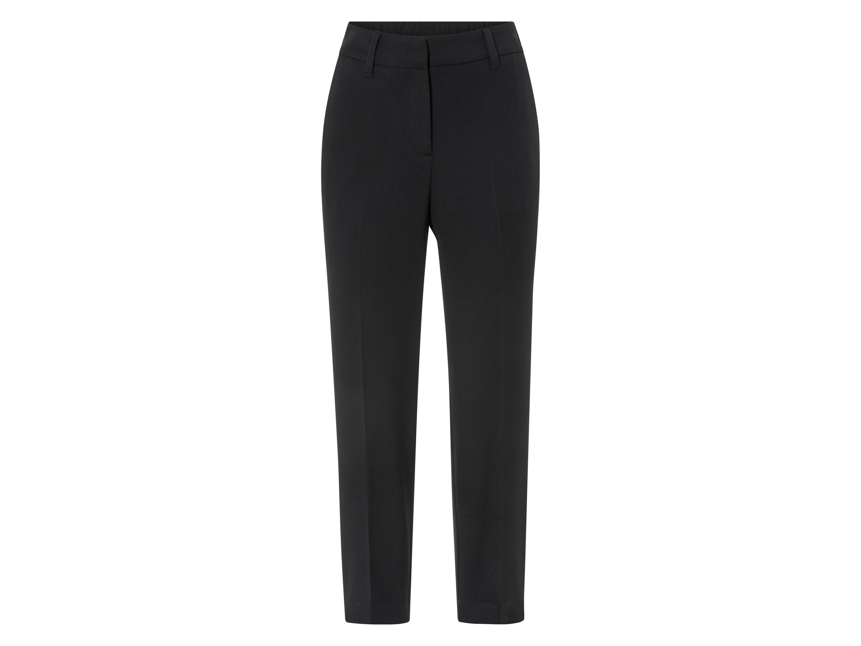 esmara Spodnie slacks damskie Czarny, 42