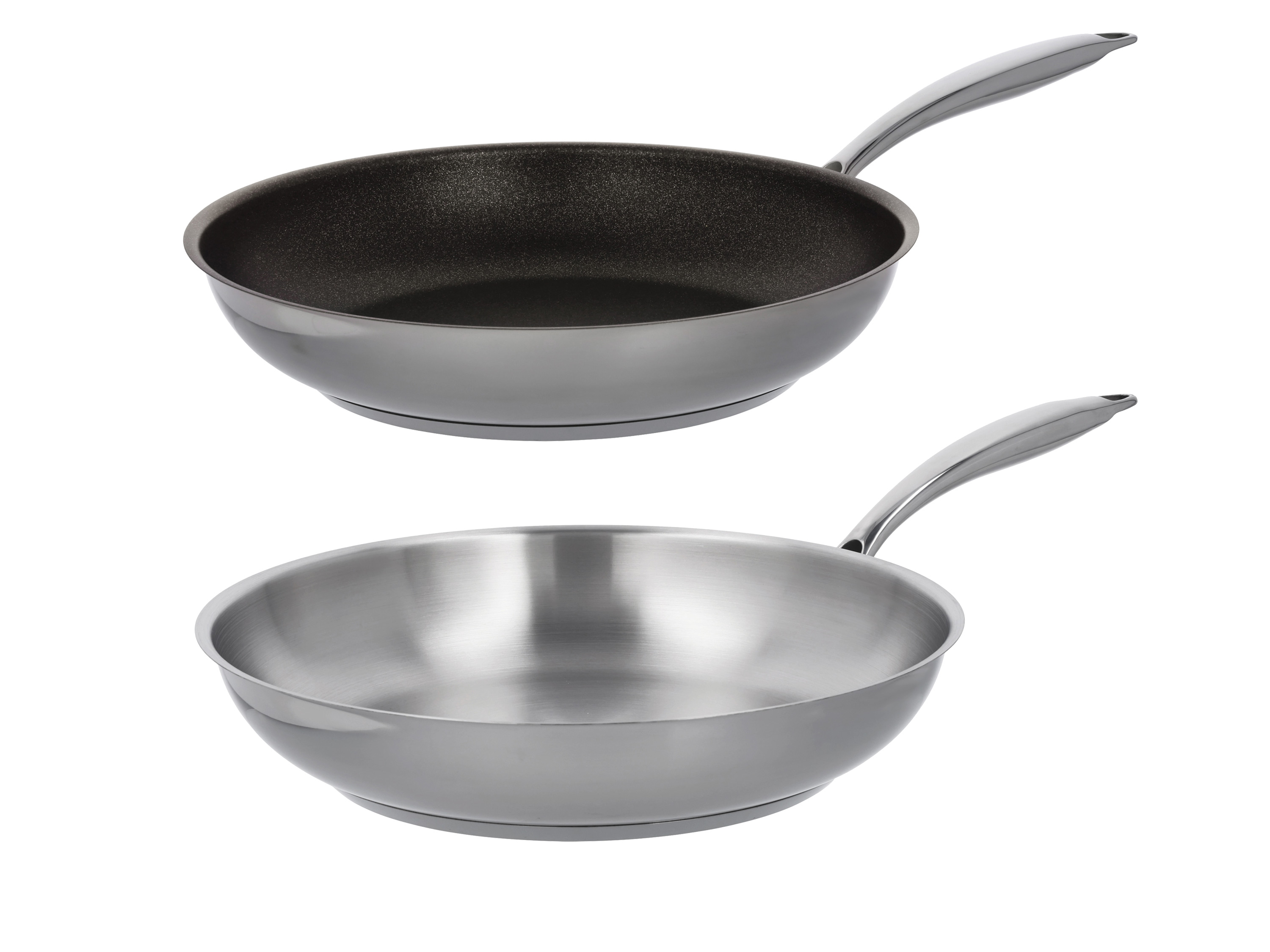 Silvercrest Patelnia ze stali szlachetnej, Ø 28 cm Bez powłoki