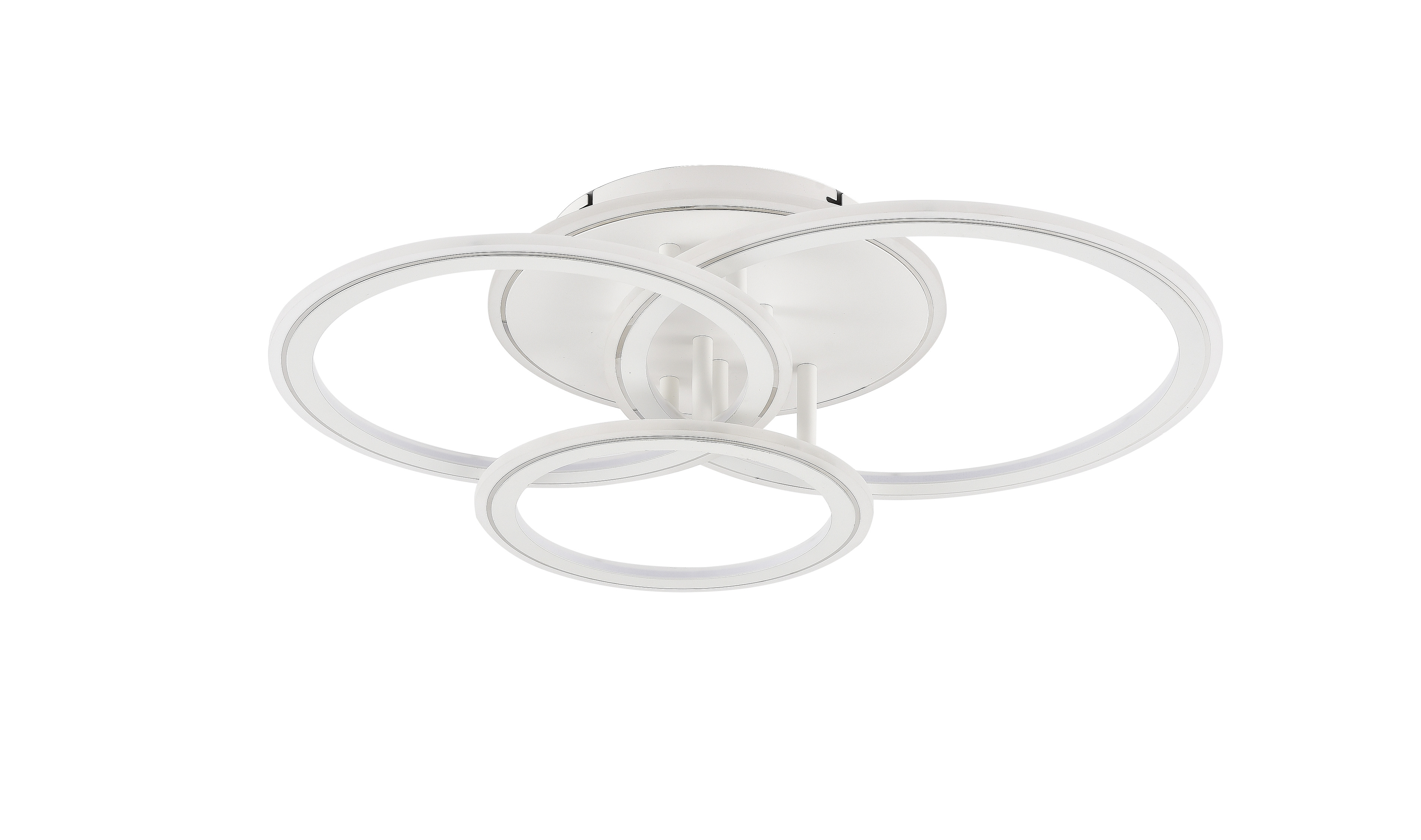 Darmowa Dostawa - Lampa podsufitowa 1x55 W biała-chrom Zuma Line Lunar MS238130WH