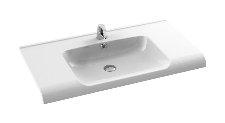 Darmowa Dostawa - Umywalka prostokątna 99.5x50 cm CeraStyle Anova 090800u
