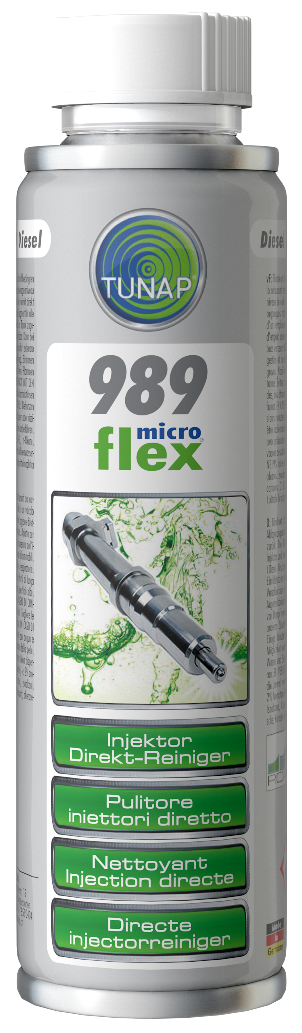 TUNAP 989 CZYŚCI WTRYSKI DIESEL NASTĘPCA 134 300ML - Petrostar