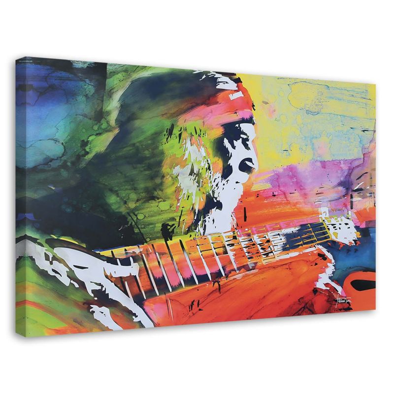 Obraz na płótnie Feeby Kurt Cobain - abstrakcja 45x30cm 1szt