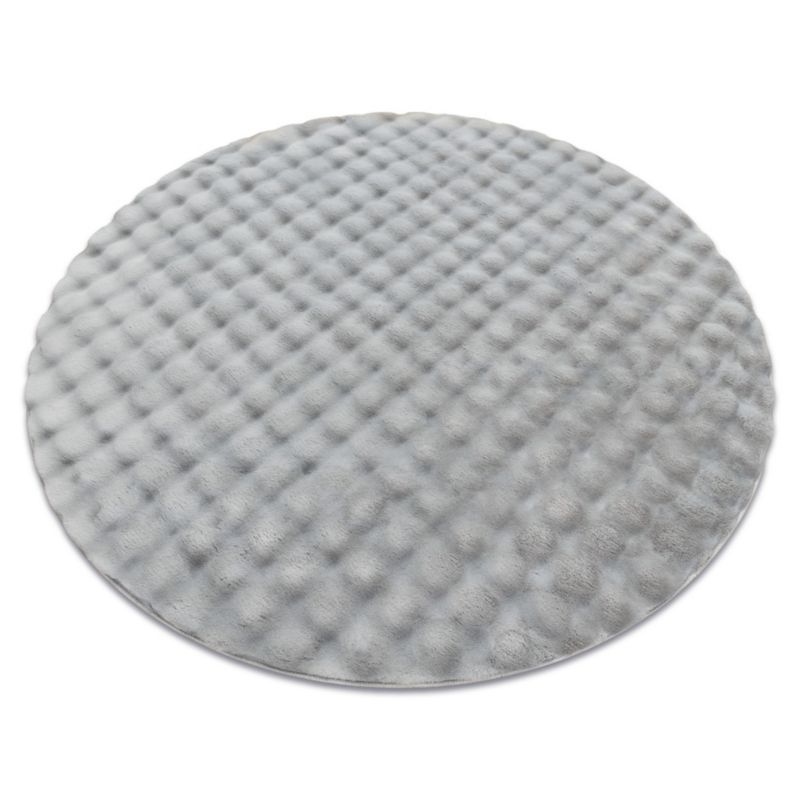 Dywan dla dzieci Bubble RugsX koło 160 cm srebrny MTT077 1 szt.