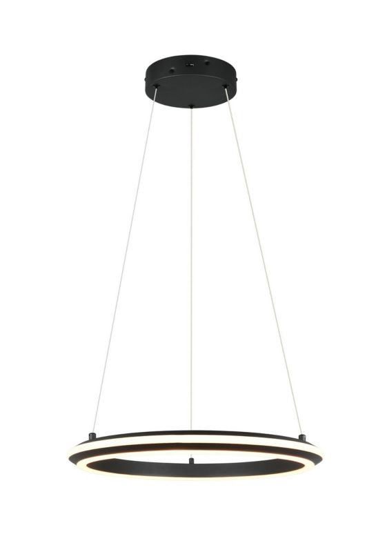 Lampa wisząca Trio AMADOR czarna LED 34W 2300/3000/4000K 706lm IP20 - 1 szt.