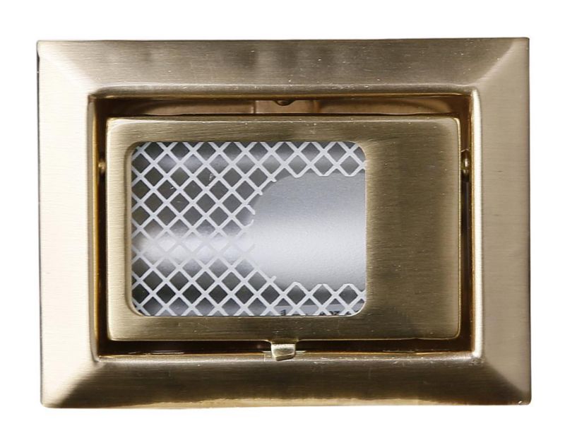 Oprawa wpuszczana prostokątna Candellux MS-07 satynowa złota 1xG4x20W IP20 wym:2x6x8cm - 1 szt.