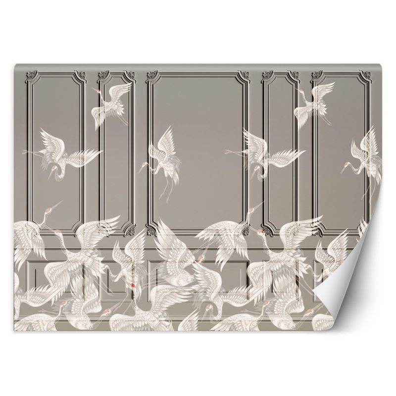 Fototapeta Feeby Ptaki żurawie w locie 200x140 1 szt