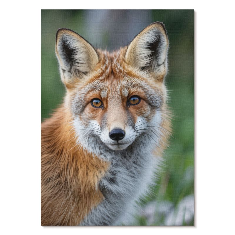 Plakat na Płótnie Tulup 59,4,x84 cm (A1) Lisek portret Do salonu, sypialni, biura 1 szt.