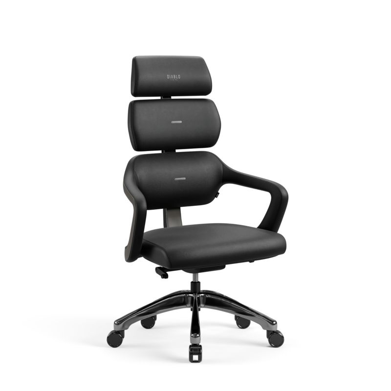 Fotel biurowy do gabinetu Diablo V-Modular czarny 1 szt