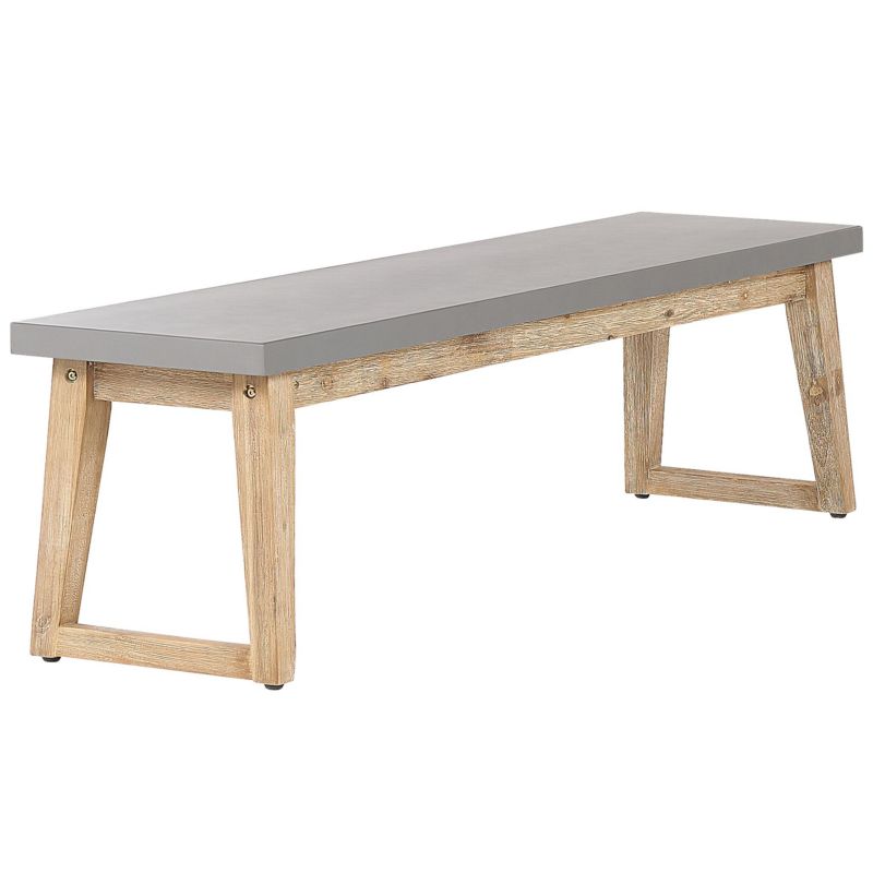 Ławka ogrodowa Oria 160 cm Beton Szary 1 szt.
