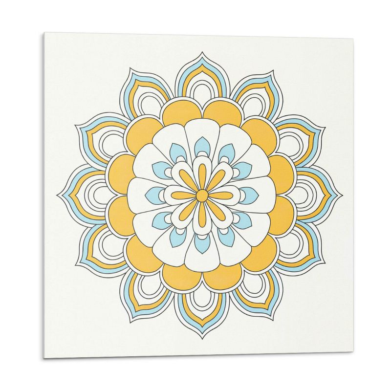 Kafelki samoprzylepne Wallfluent 20x20 cm Wzór mandali z kwiatowymi akcentami 20 szt.