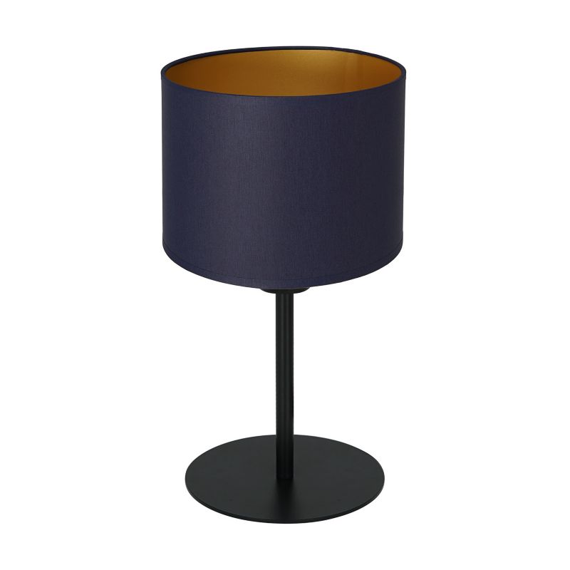 Lampa stołowa Luminex Arden czarny mat-granatowy-złota 1 x E27 x 15W IP20 wym: 34 x 18 x 18 cm metal - 1 szt.