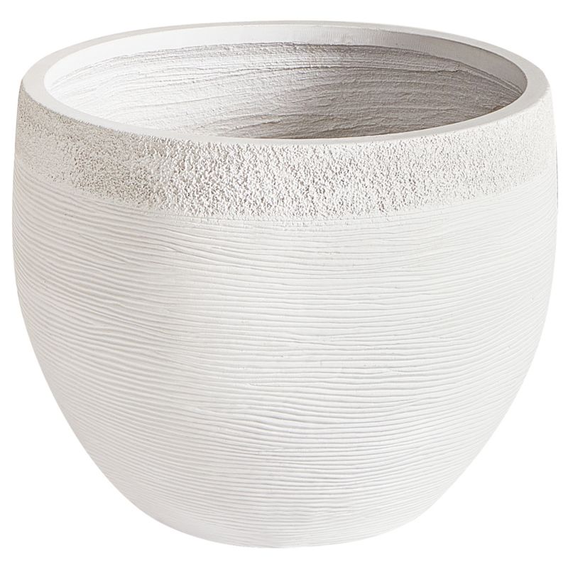 Donica Zakros 38 cm Biały 1 szt.