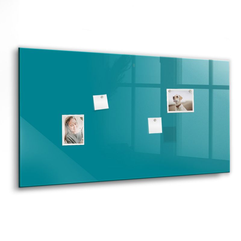 Tablica magnetyczna z nadrukiem Wallfluent 120x60 cm Kolor morski 1 szt.