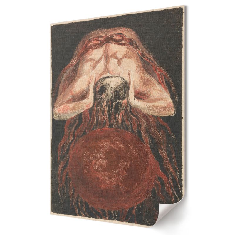 Plakat na płótnie Wallfluent Format A2 Księga Urizena Artysta William Blake 1 szt.
