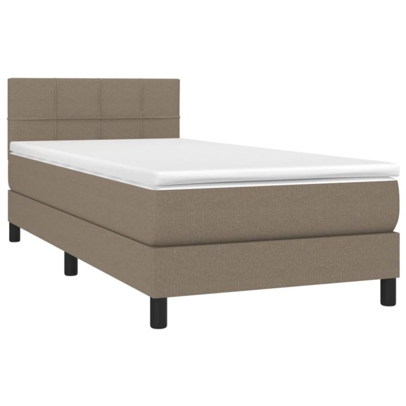 Łóżko kontynentalne WaszeMeble 90x200 Brązowe WM-3133129 1 szt.